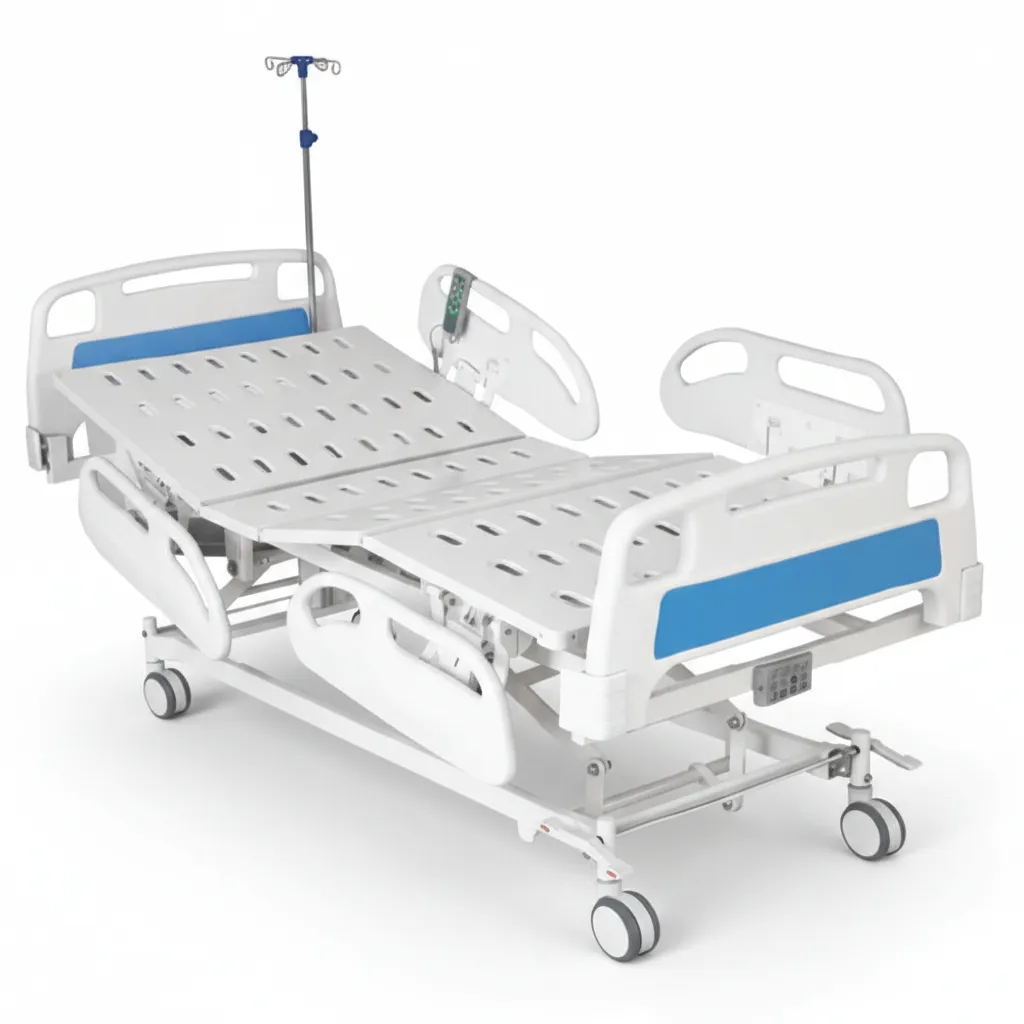 FOUR-POINT ELECTRICAL HYDRAULIC ADJUSTABLE ICU BED