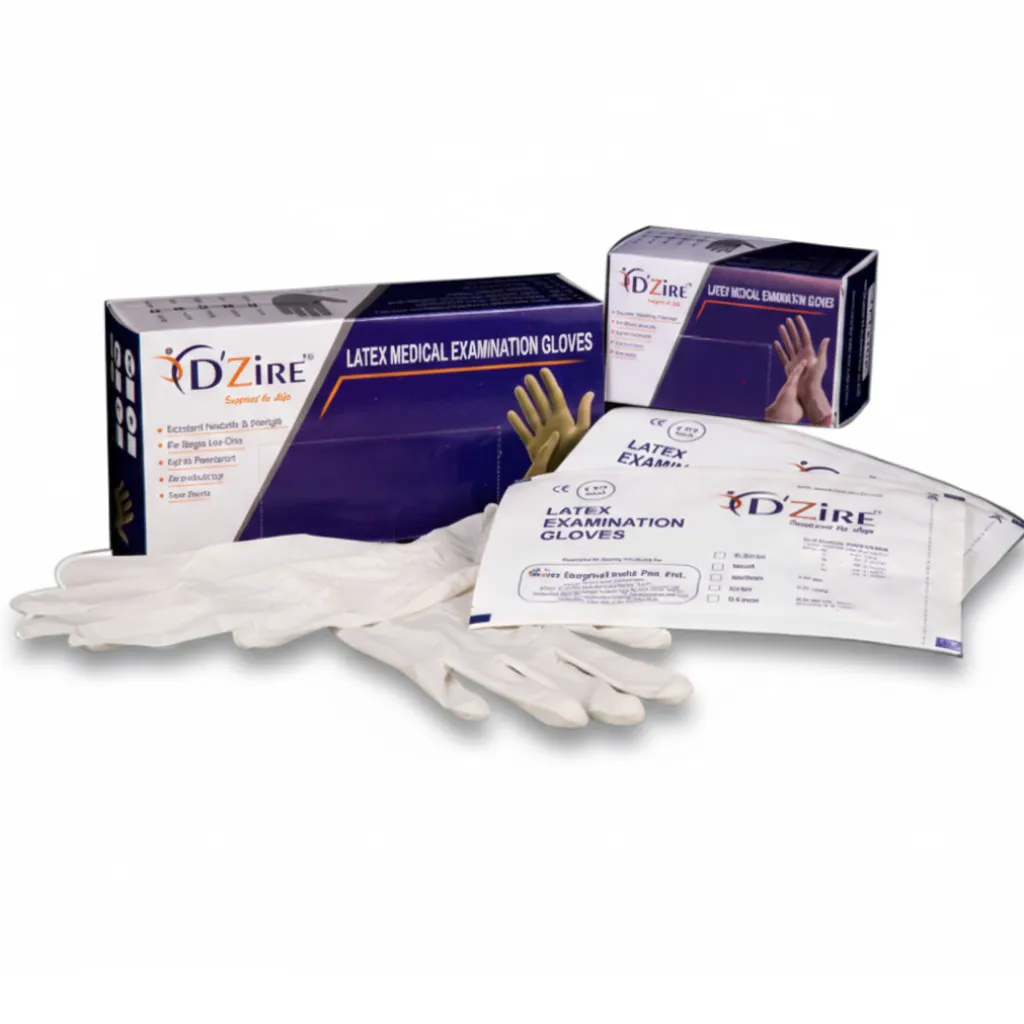 Latex Medical Examination Gloves