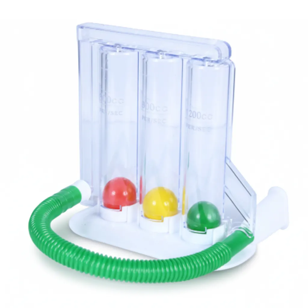 LUNG EXERCISER (3-BALL SPIROMETER)